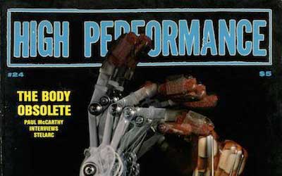 High Performance #24 Vol, VI, No. 4, 1983