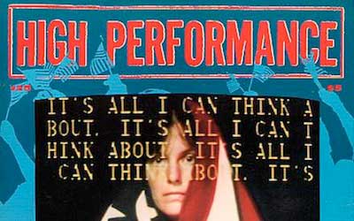High Performance #25 Vol. VII, No. 1, 1984
