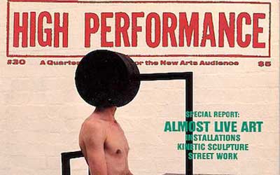 High Performance #30 Vol. VIII, No. 2, 1985