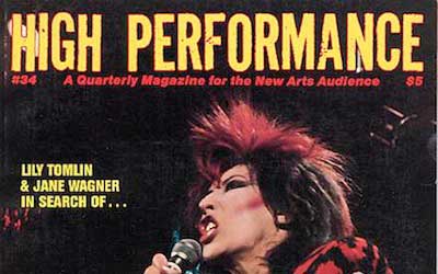 High Performance #34 Vol. IX, No. 2, 1986