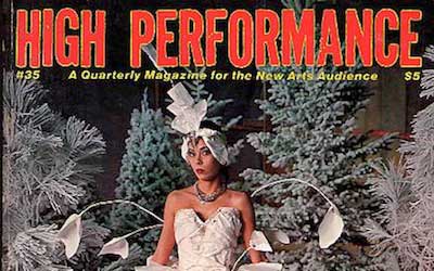 High Performance #35 Vol. IX, No. 3, 1986