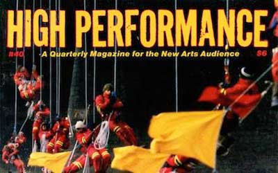 High Performance #40 Vol. X, No. 4, 1987