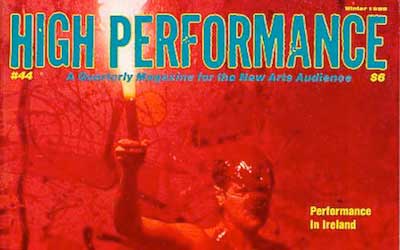 High Performance #44 Vol. XI, No. 4, 1988