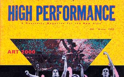 High Performance #48 Vol. XII, No. 4, 1989